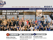 Tablet Screenshot of crossfitapollo.com